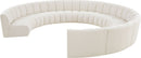 Infinity - 10 Piece Boucle Modular Sectional