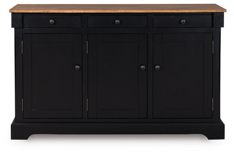 Wildenauer - Dining Room Buffet - Brown / Black