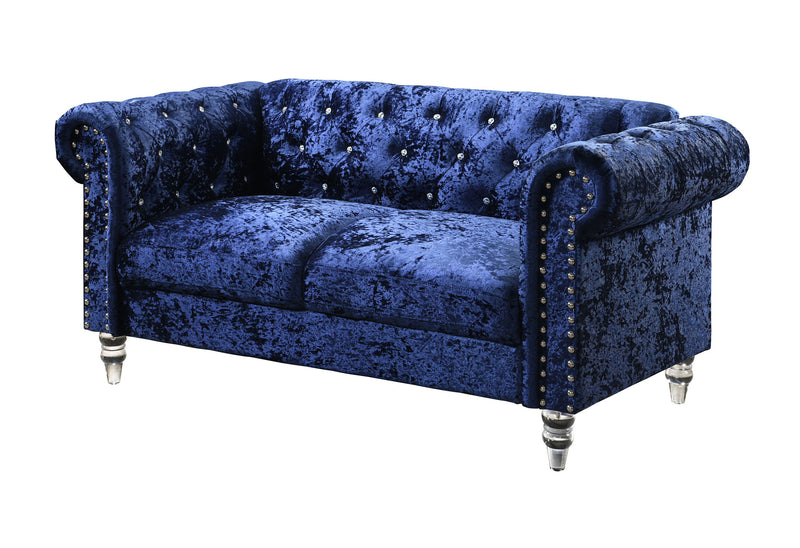 U9550 - Sofa And Loveseat - Blue