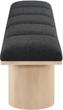 Pavilion - 5 Piece Modular Bench With Natural Base