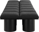 Pavilion - 14 Piece Modular Bench With Black Base