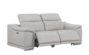 2679 - Genuine Leather Loveseat With Dual Power Recliners