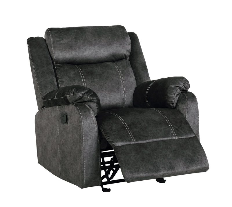 U7303 - Glider Recliner - Domino Granite