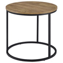 Lainey - Round Occasional Side End Table - Mango