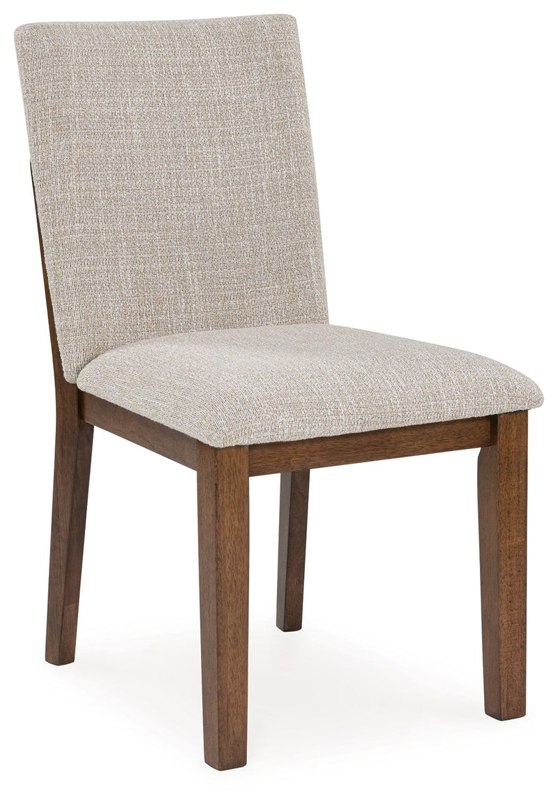 Kraeburn - Beige / Brown - Dining Upholstered Side Chair (Set of 2)