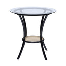 Colson - 3 Pieces Table & Chairs Set - Black