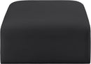 Arc - Faux Leather Ottoman