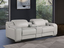 1116 - 3-Piece Modular Power Reclining Console Loveseat In With 2 Power Recliners & Power Headrests