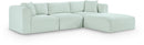 Shaggy - 4 Piece Modular Sectional