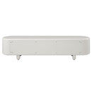 Keely - TV Stand - White High Gloss