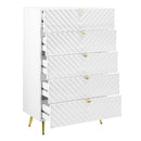Gaines - Chest - White High Gloss