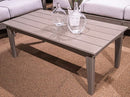 Cove Beach - Rectangular Cocktail Table - Gray