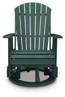 Shell Beach - Swivel Glider Chair - Green