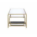 Astrid - Coffee Table - Mirrored & Gold