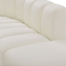 Arc - Faux Leather 6 Piece Modular Sofa