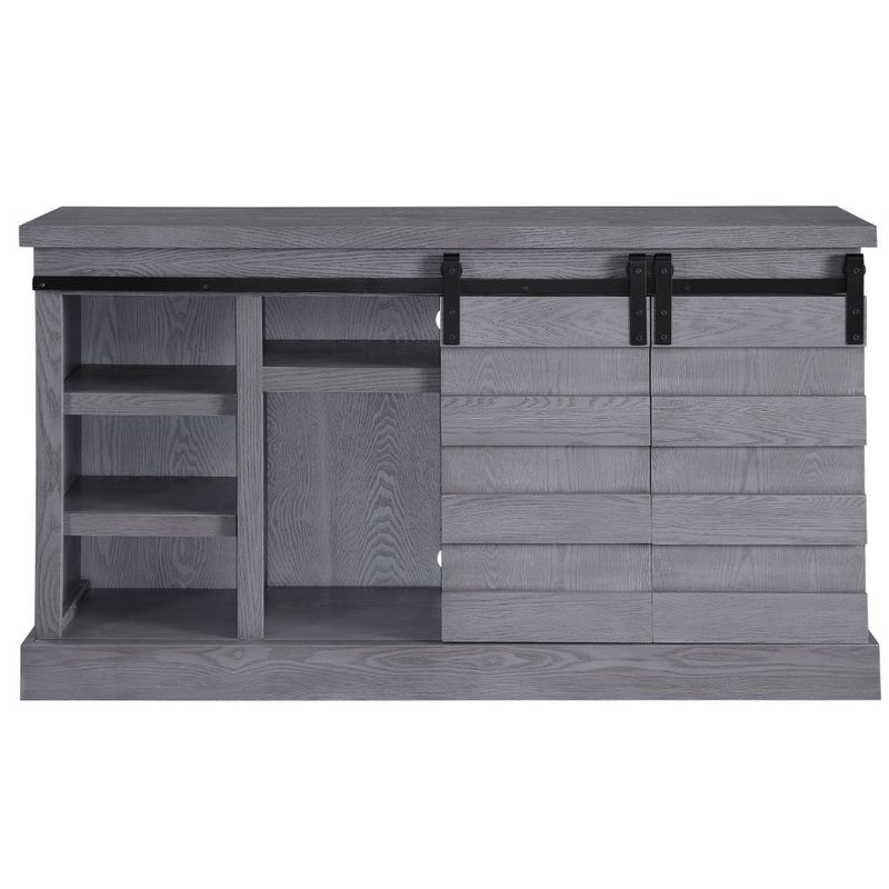 Amrita - TV Stand - Gray Oak