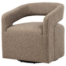 Westhill - Boucle Upholstered Swivel Accent Chair