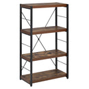 Bob - Bookshelf - Weathered Oak & Black