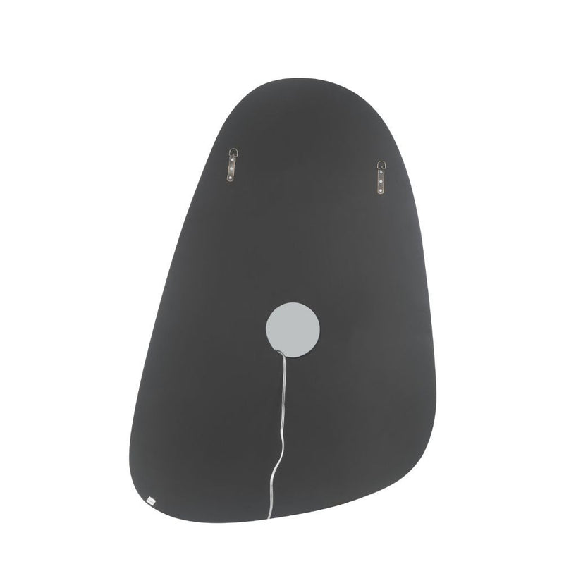 Noralie - 46" Accent Mirror With LED - Mirrored & Faux Diamonds