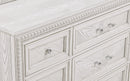 Alexandria - Dresser And Mirror - White