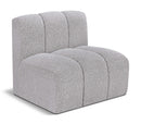 Arc - Boucle Fabric Straight Chair