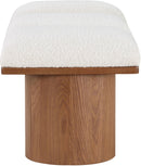 Pavilion - 3 Piece Modular Bench With Brown Base