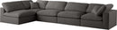 Plush - 5 Piece Modular Sectional