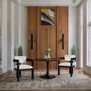 Sacha - Velvet Dining Chair With Black Base (Set of 2)