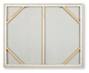 Worthney - Wall Art - Blue / White / Brown