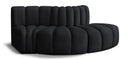 Arc - Velvet 3 Piece Modular Sofa