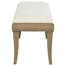 Revello - Upholstered Bench - Washed Mango