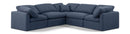 Indulge - Linen 5 Piece Modular Corner Sectional
