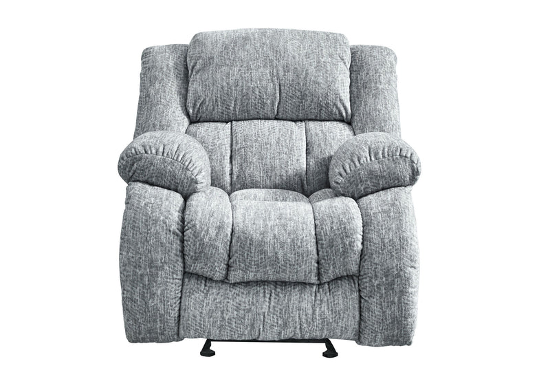 U250 - Reclining Sofa / Console Reclining Loveseat & Glider Recliner - Gray