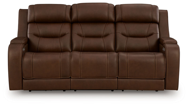 Knightington - Power Reclining Sofa With Audio Seating