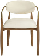 Riccio - Dining Arm Chair (Set of 2) - Walnut Frame
