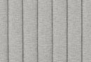 Elias - 5 Piece Queen Bedroom Set TV Footboard - Light Gray / Natural / White