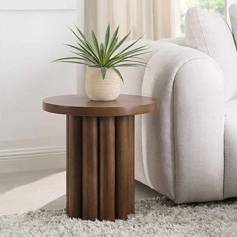 Sanat - End Table - Brown