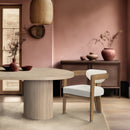 Carlyle - Dining Chair With Natural Frame