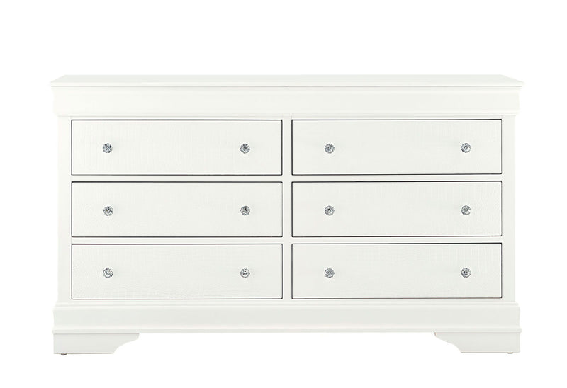 Pompei - Dresser - Metallic White