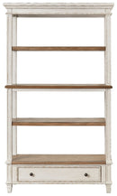 Realyn - Bookcase - Brown / White