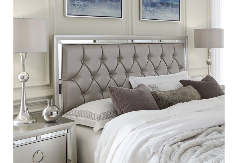 Riley - Queen Bed - Silver