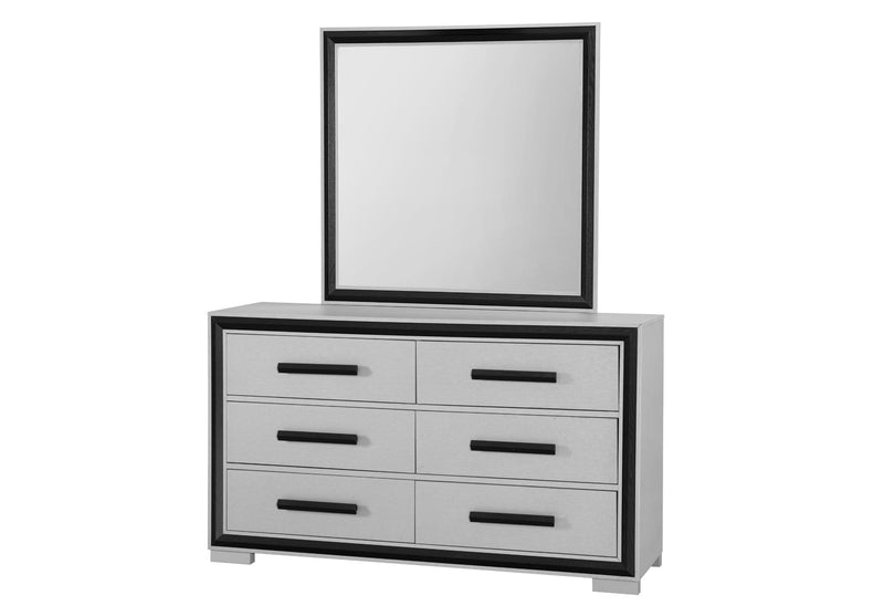 Amelia - Dresser - Gray Black