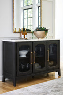 Welltern - Dining Room Server - White / Black