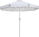 Amalfi - Patio Umbrella - White Base / White Pole