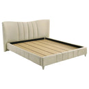 Evelyn - Upholstered Panel Platform Bed