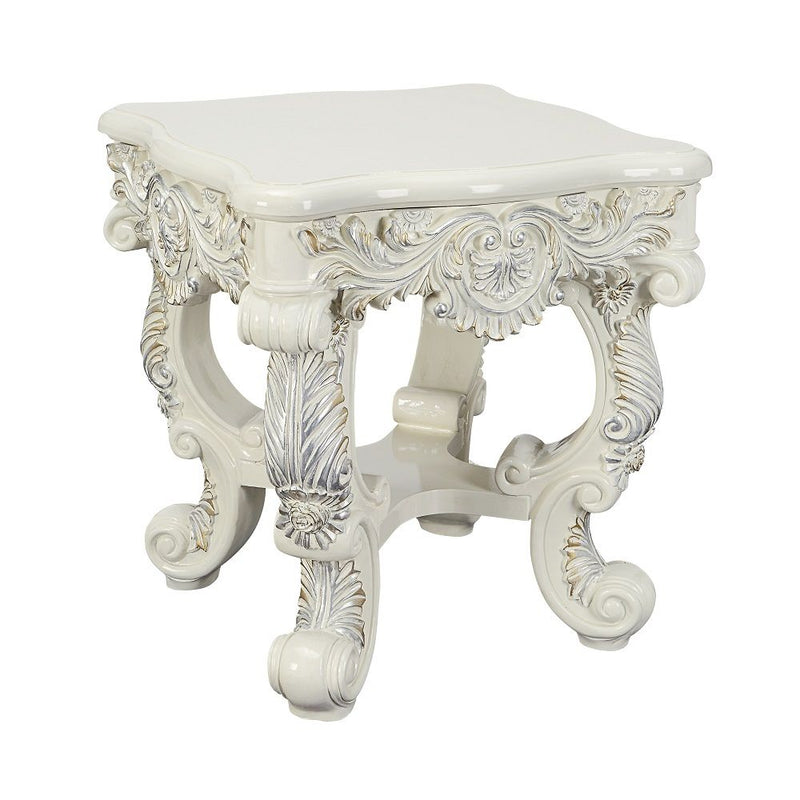 Adara - End Table - Antique White