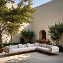 Laguna - 6 Piece 142" Outdoor Patio Modular Sectional