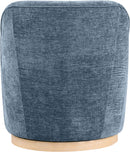 Clarita - Chenille Swivel Accent Chair