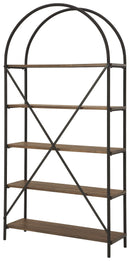 Galtbury - Bookcase - Brown / Black