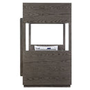 Estevon - Twin Over Twin Bunk Bed With Storage - Gray Oak